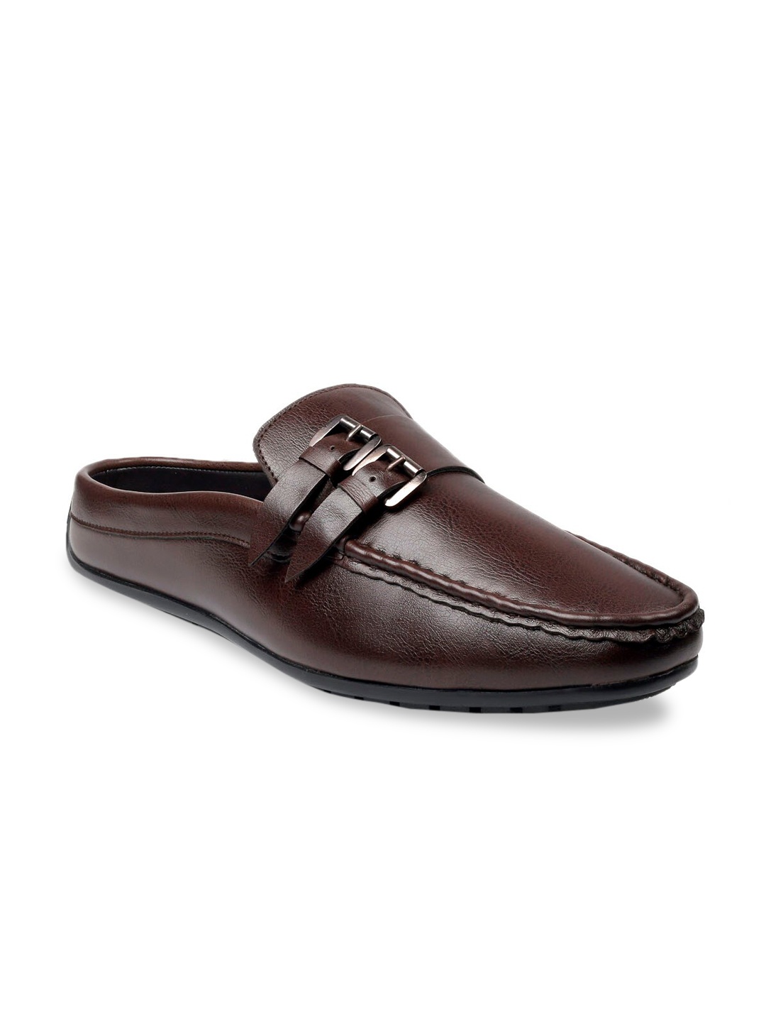

bacca bucci Men Brown Solid Driving Shoes