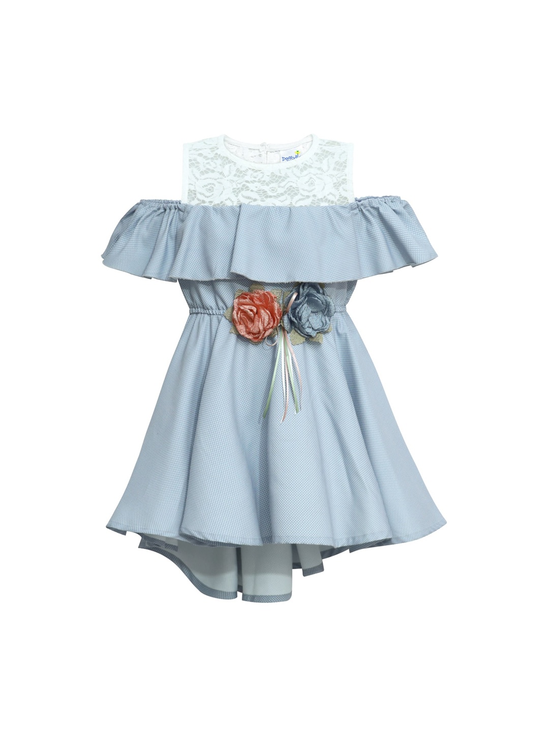 

Daffodils GIRLS WEAR Blue Printed Dress