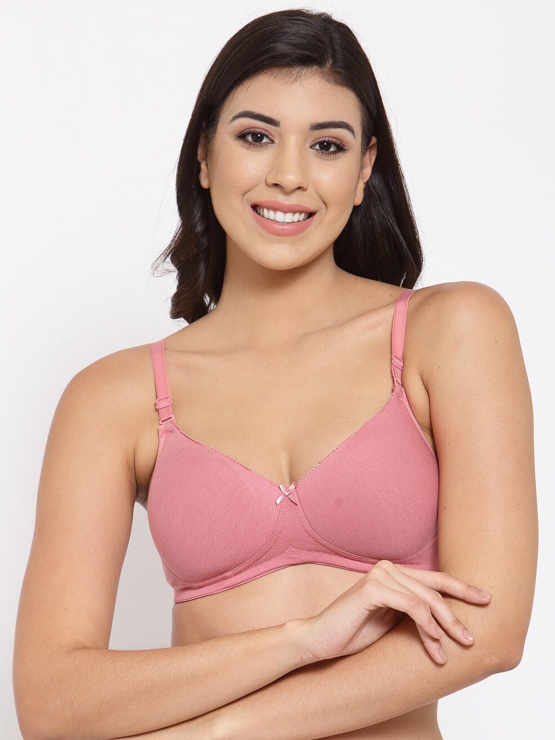 

Inner Sense Mauve T-shirt Bra Full Coverage Lightly Padded - ISB104-Mauve