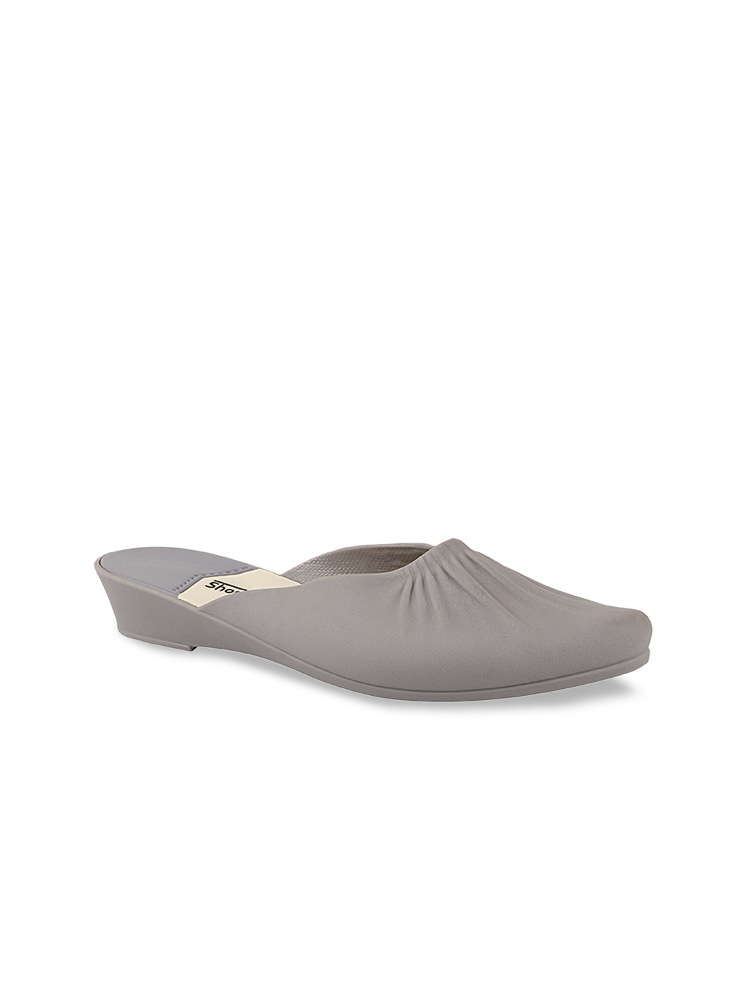 

Shoetopia Women Grey Mules Flats