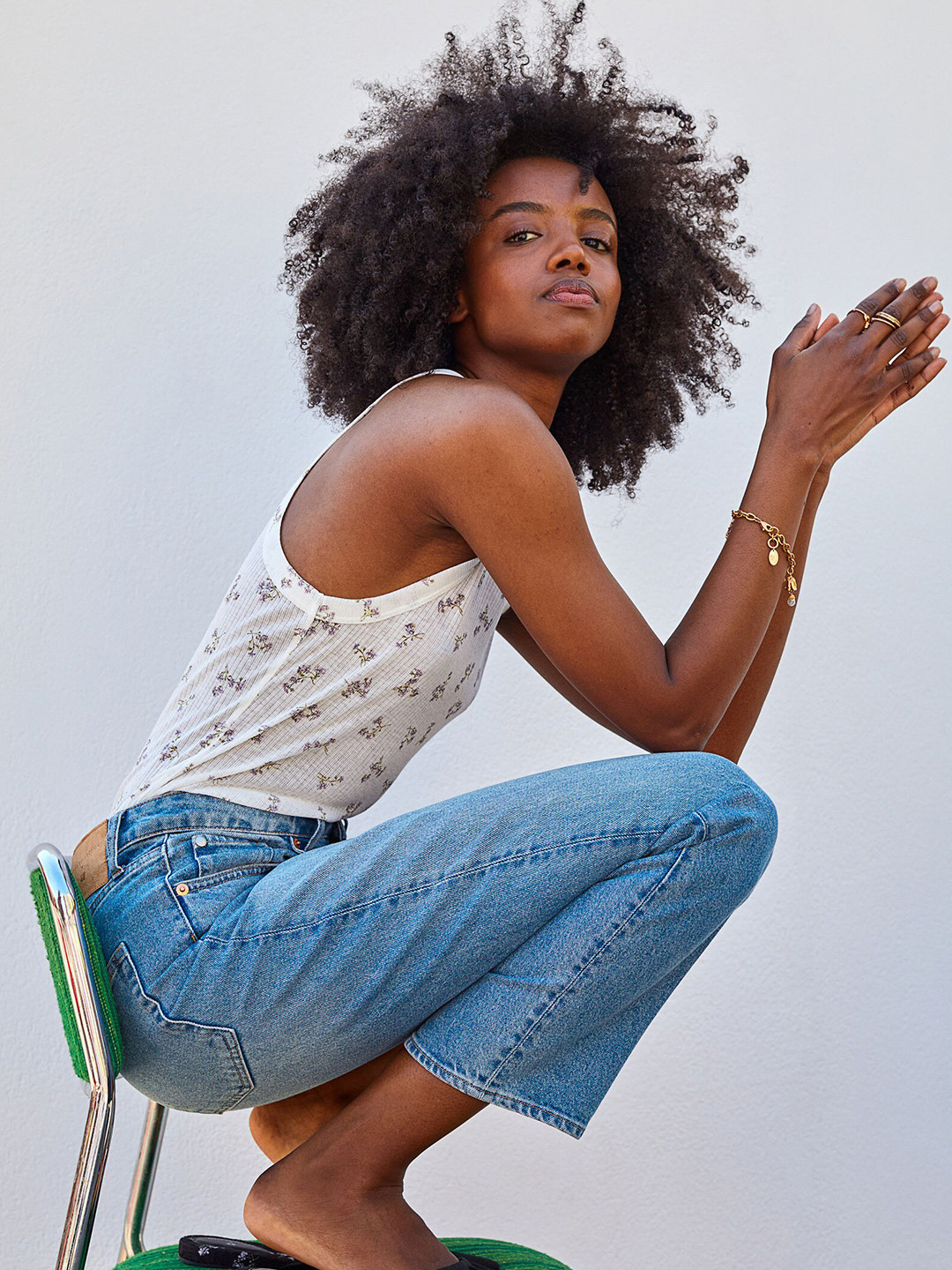 

Brock Collection x H&M Women Airy Vest Top, White