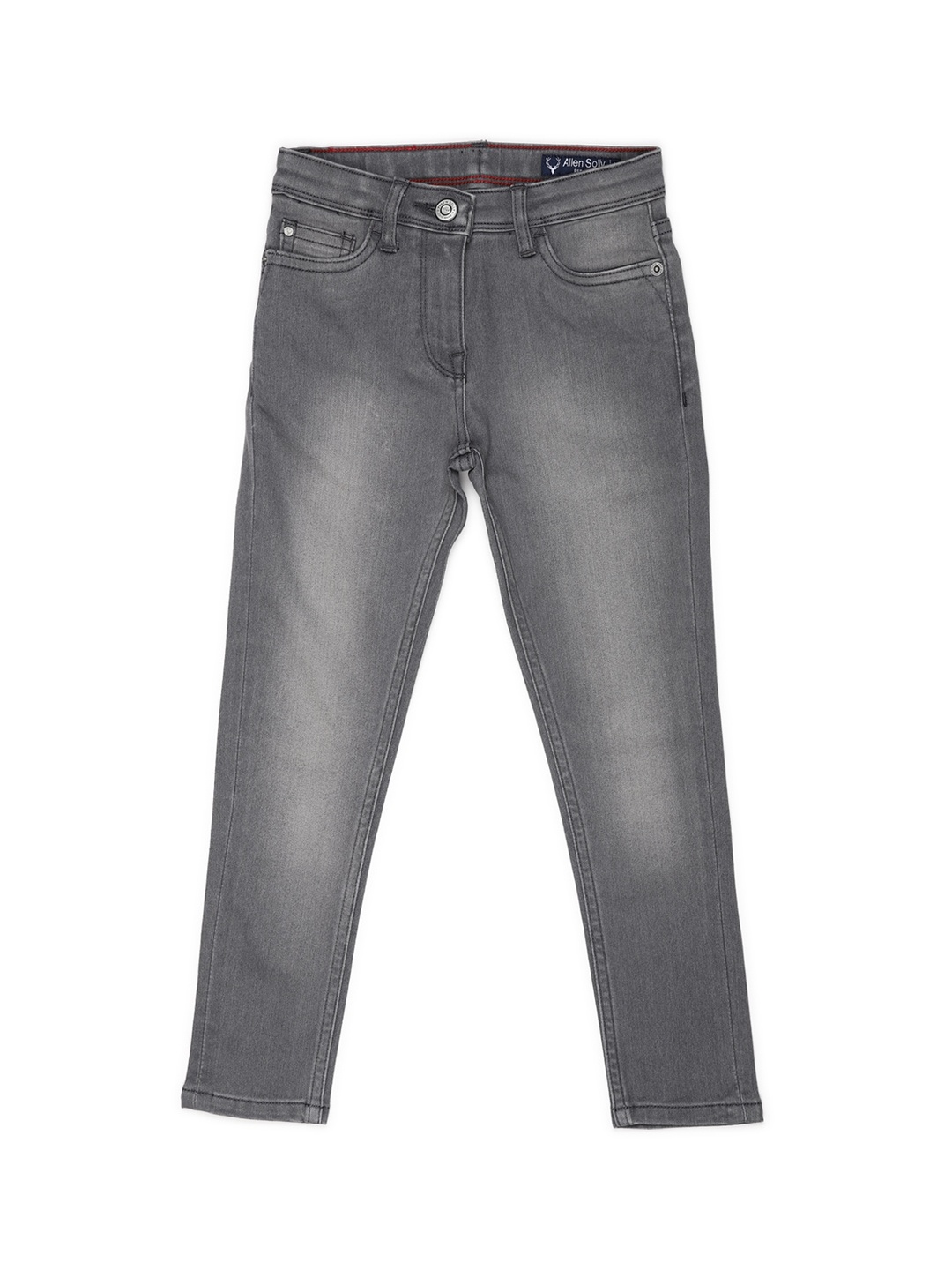 

Allen Solly Junior Girls Grey Skinny Fit Heavy Fade Jeans
