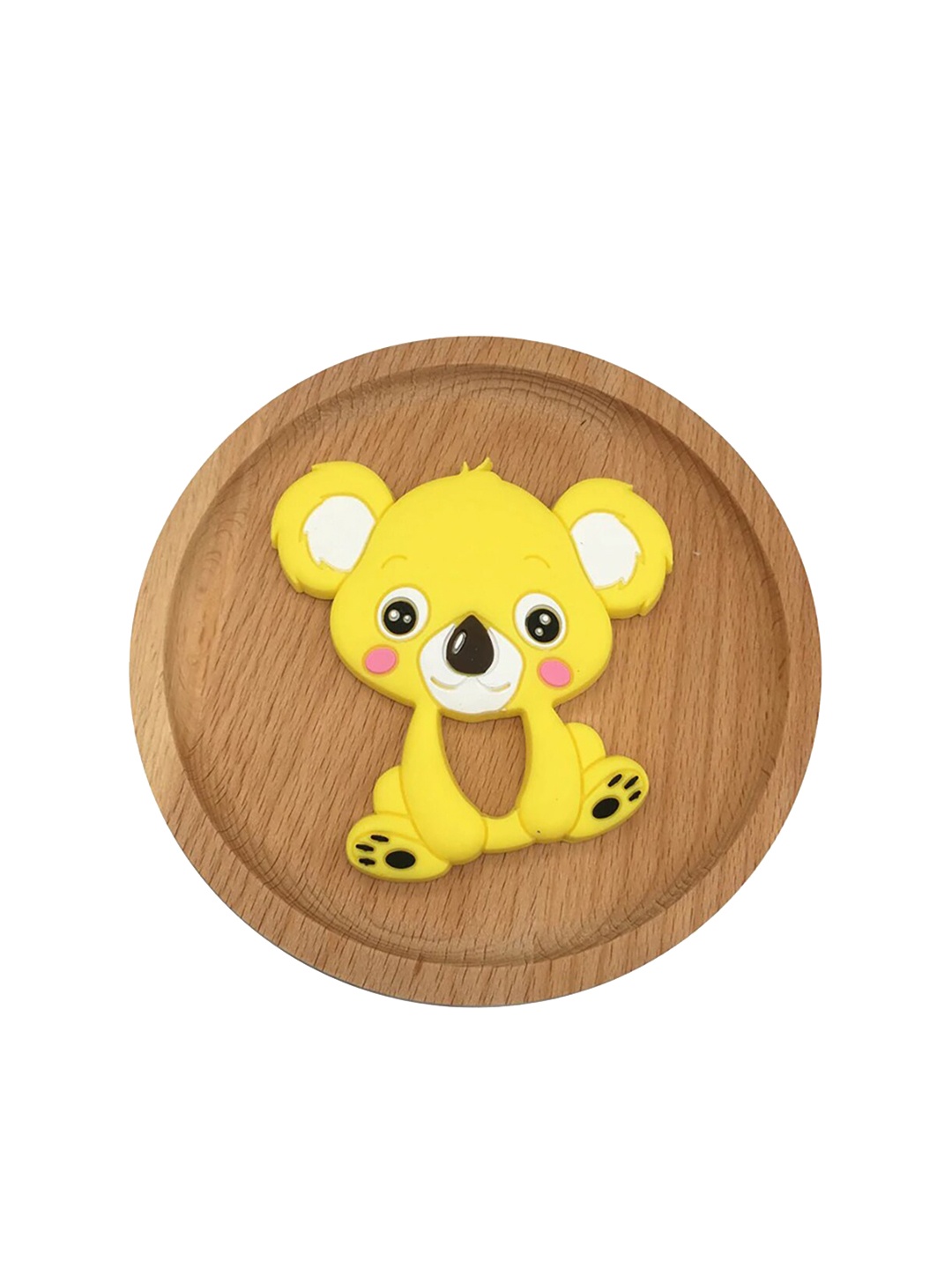 

GUCHIGU Baby BPA Free Chew Teether Toy, Yellow