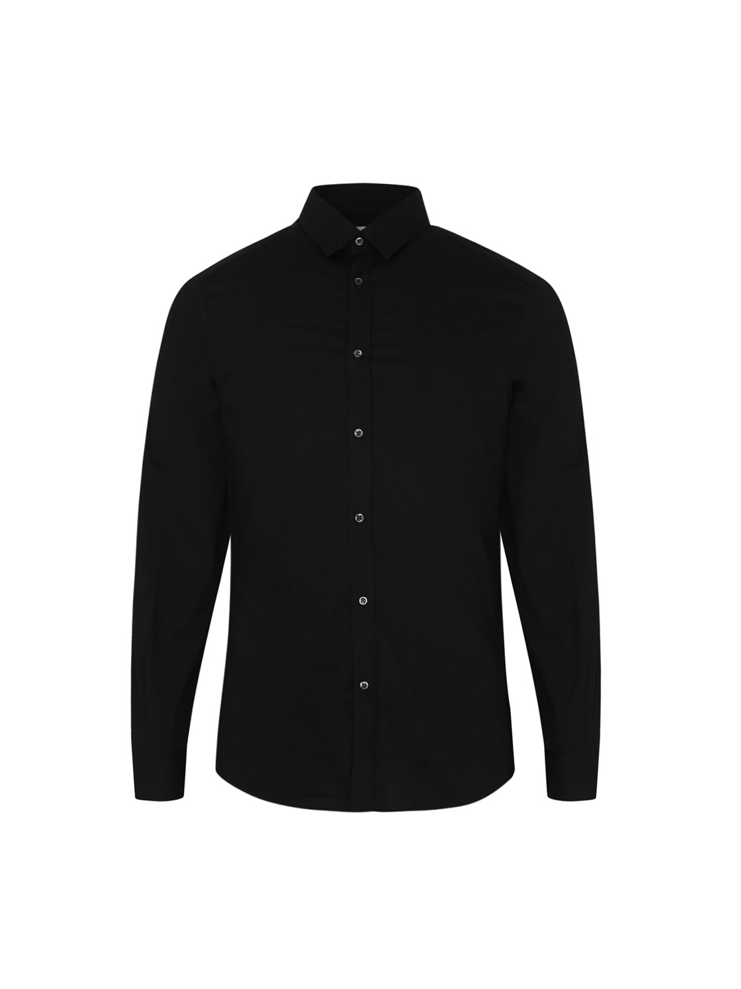 

LH URBAN Men Black Horizontal Striped Casual Shirt