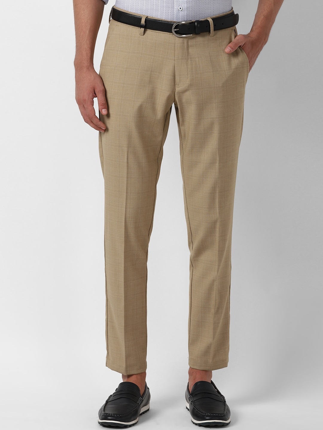 

Louis Philippe Sport Men Khaki Slim Fit Regular Trousers