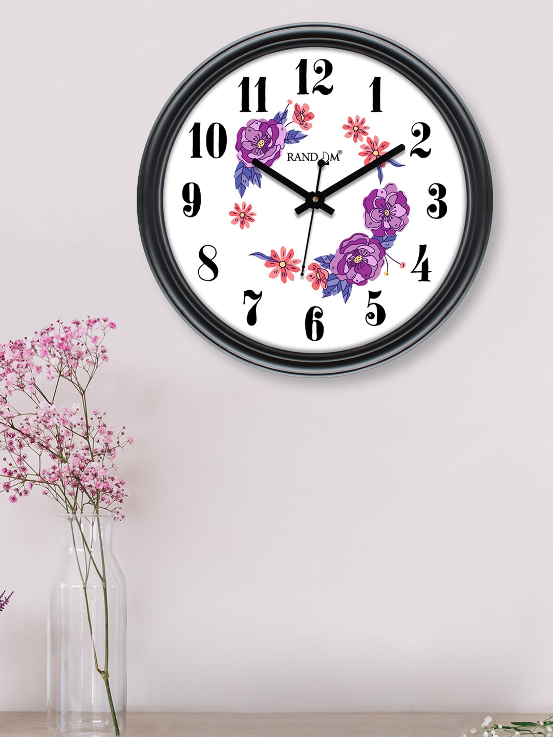 

RANDOM Black & White Printed 30 cm Contemporary Wall Clock