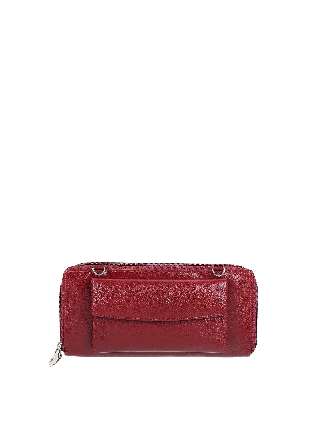 Metro Maroon Purse Clutch
