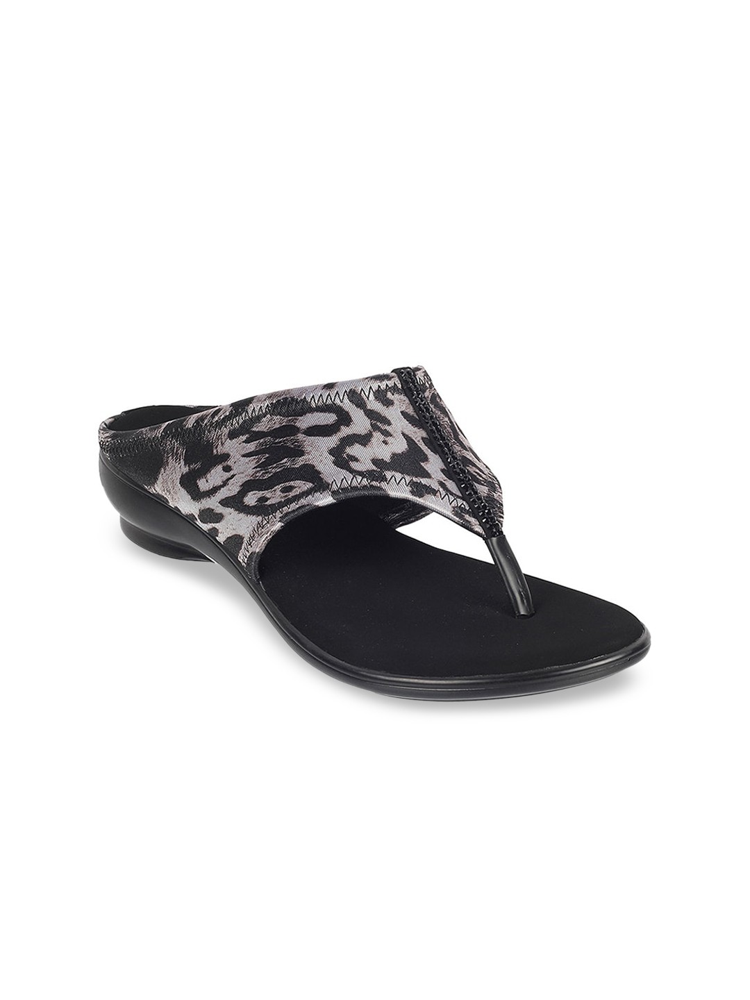 

Metro Women Abstract Printed Wedge Heels, Black