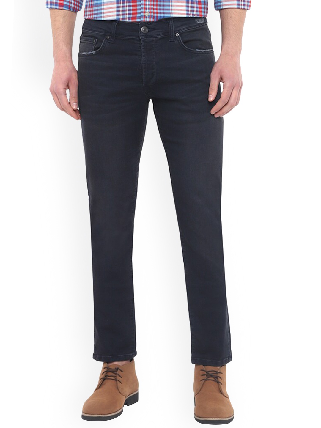 

LTB Men Blue Solid Clean Look Denim Stretchable Jeans