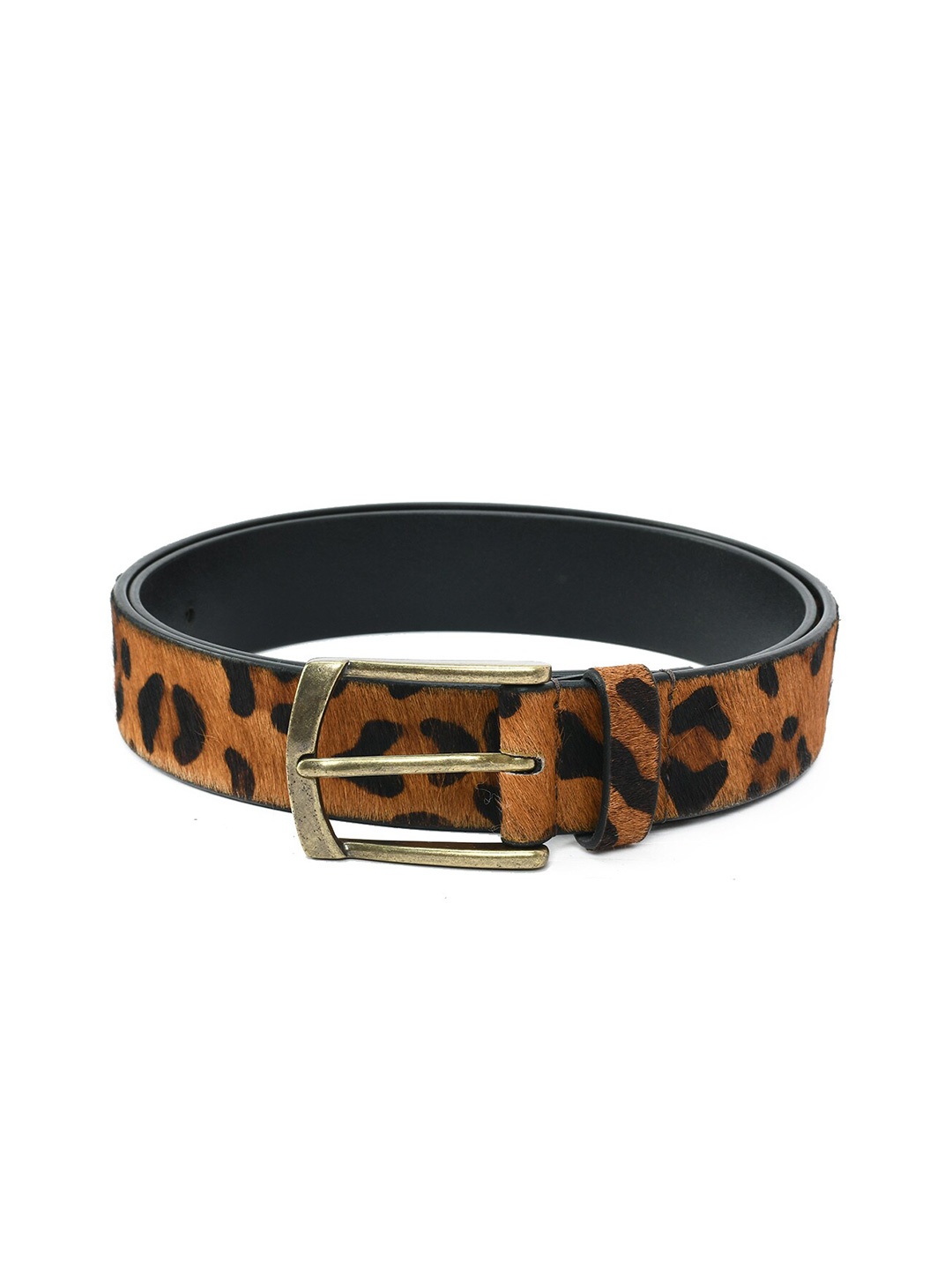 

Aditi Wasan Women Tan Genuine Leather Hair Belt