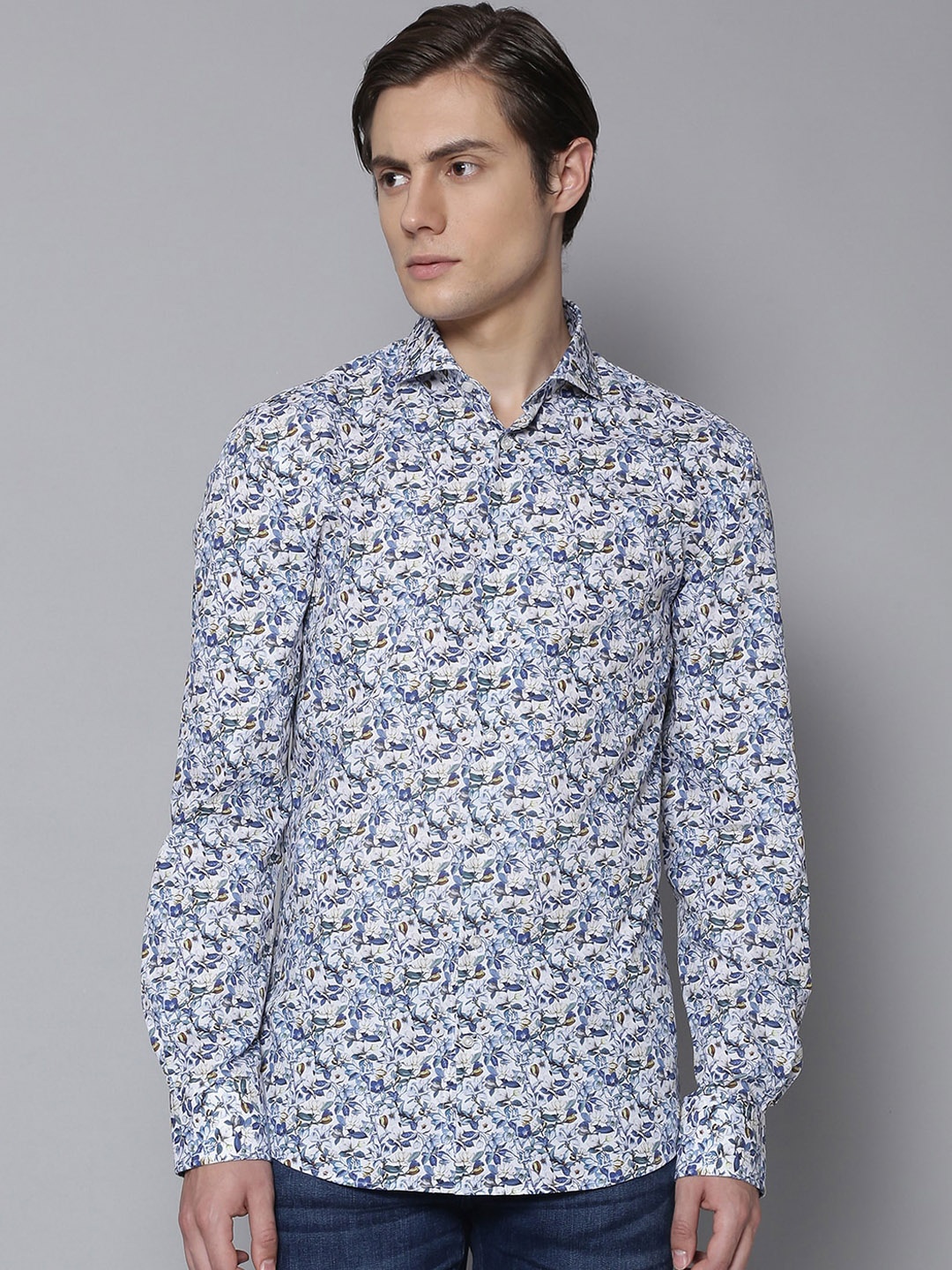 

Bruun & Stengade Men Multi Slim Fit Printed Casual Shirt