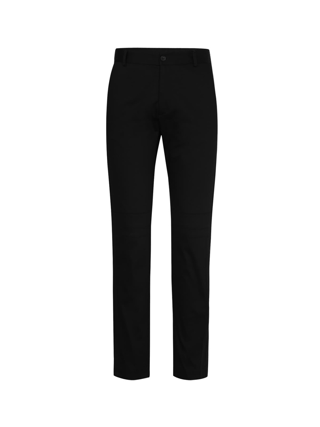 

LH URBAN Men Black Regular Trousers