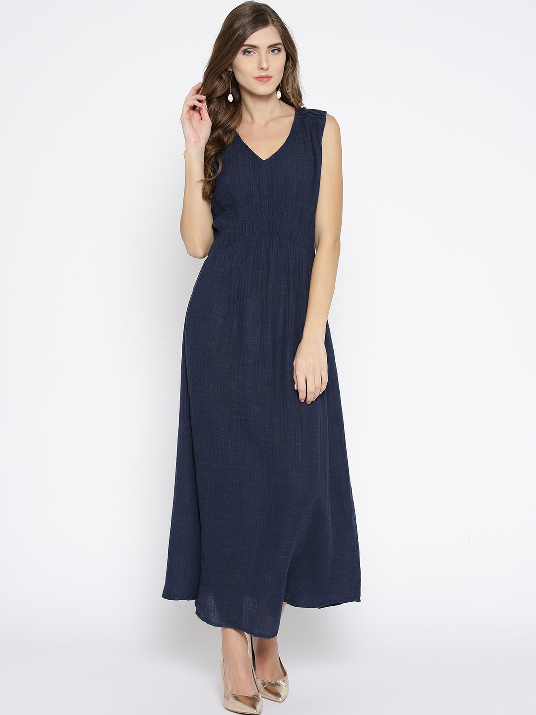 

SCOUP Navy Blue Maxi Dress