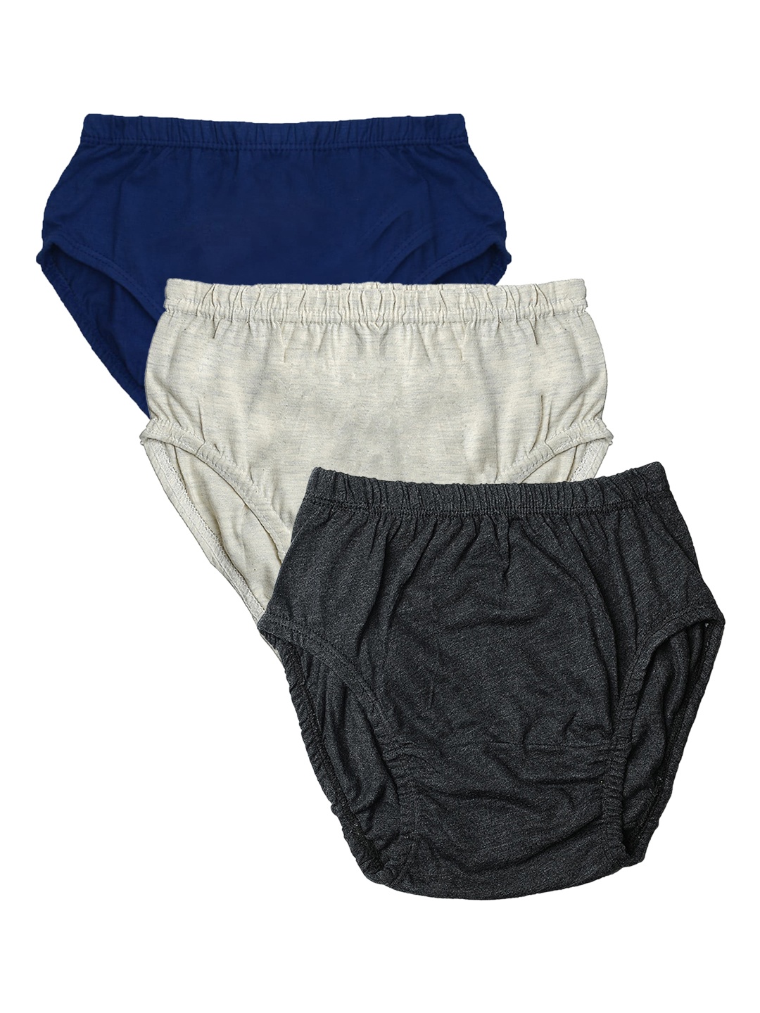 

TINY HUG Boys Pack Of 5 Assorted Cotton Basic Briefs