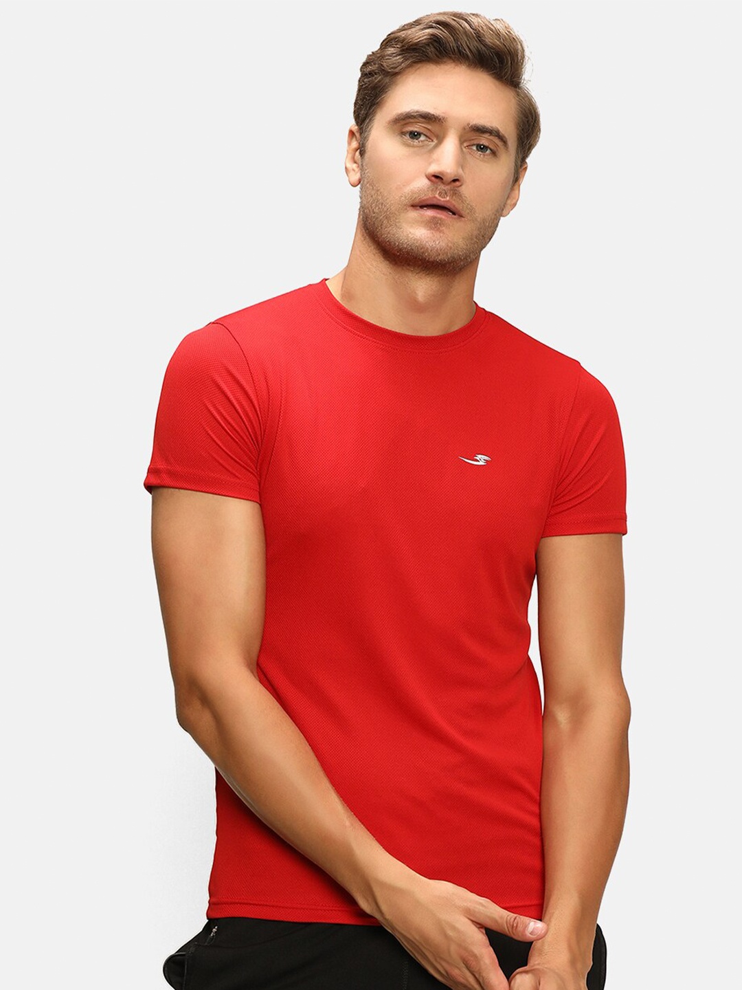 

V2 Value & Variety Men Red T-shirt
