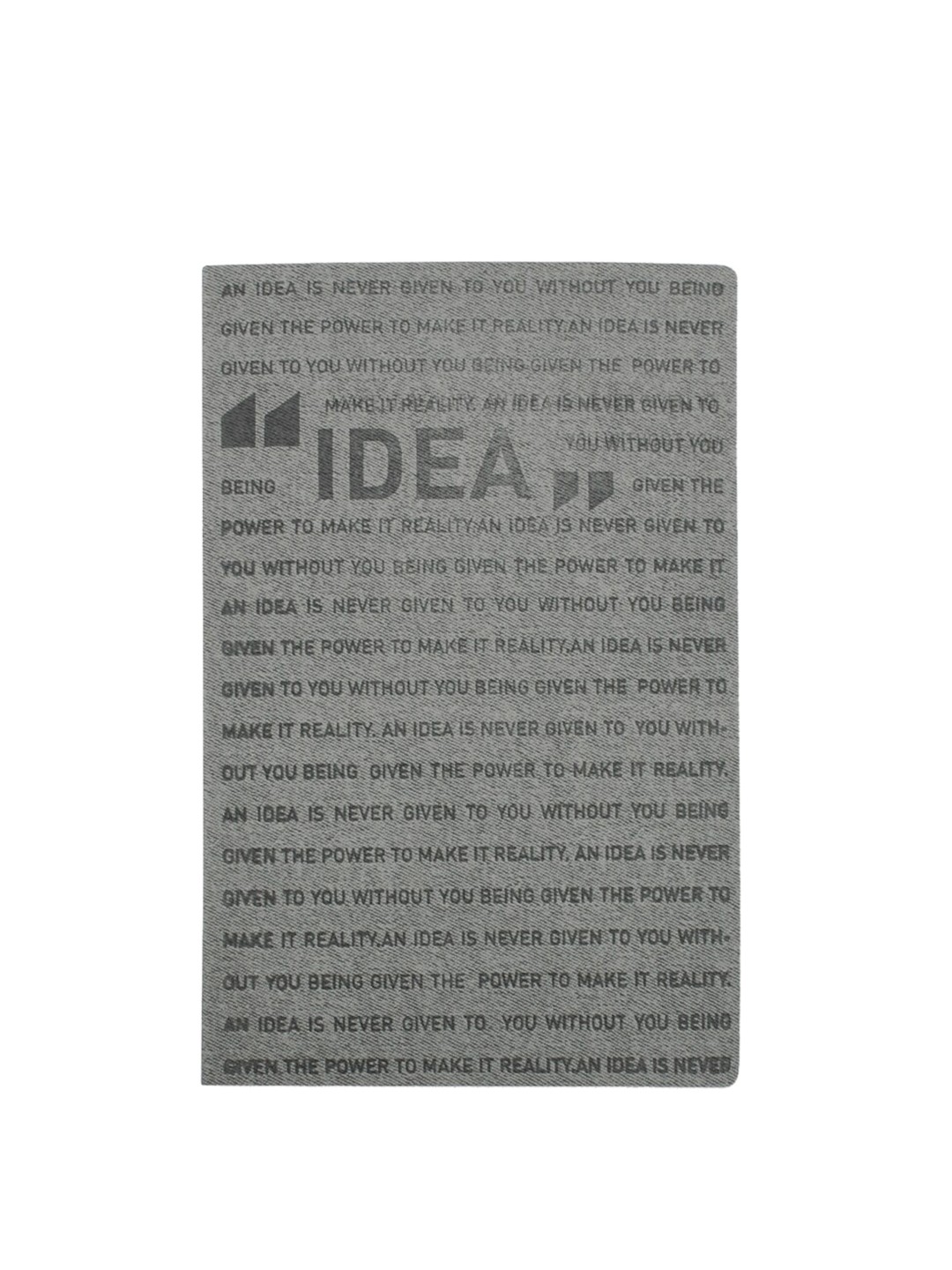 

Doodle Grey & Black Idea Printed Notebook