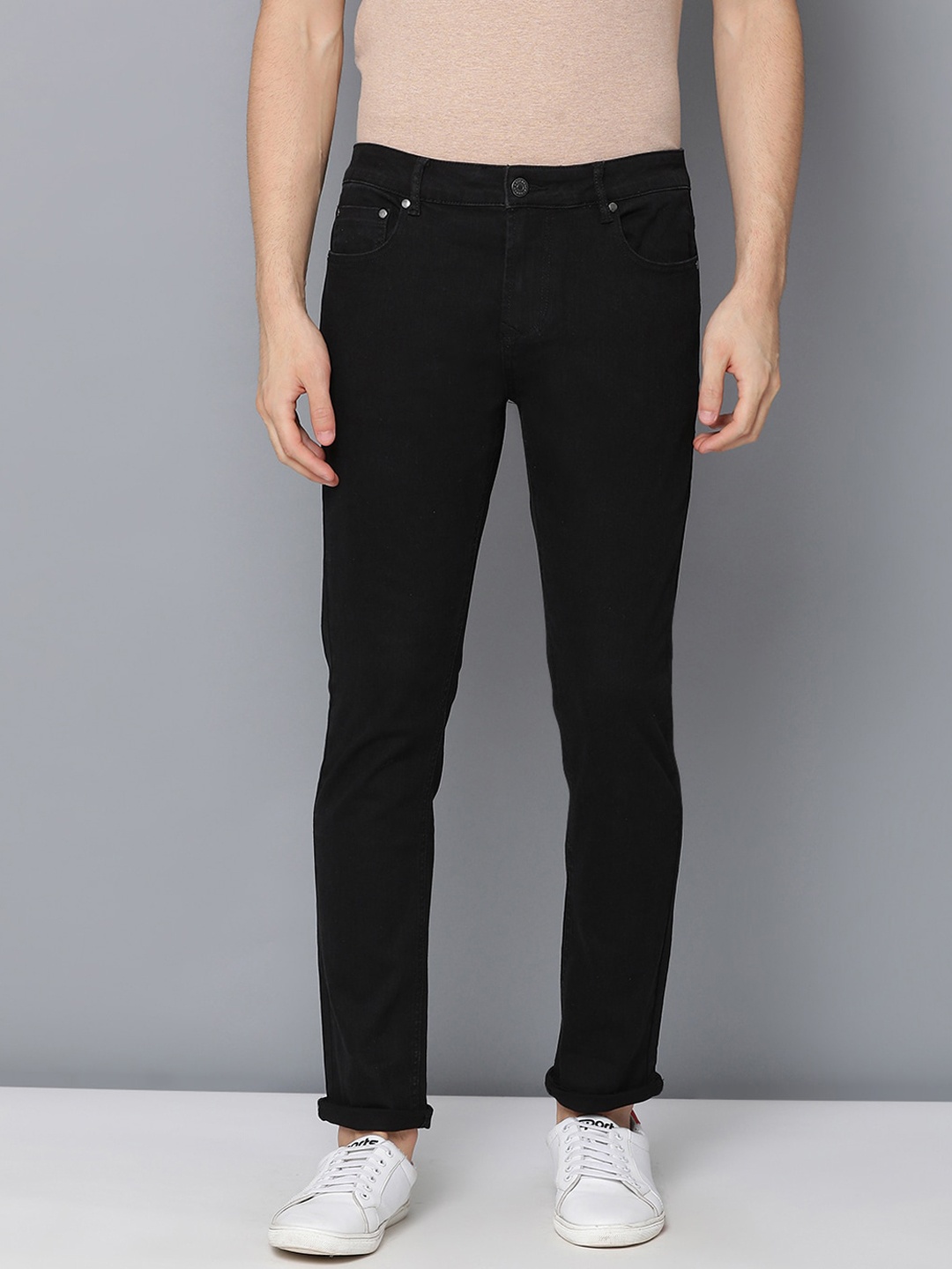 

Bruun & Stengade Men Black Slim Fit Jeans
