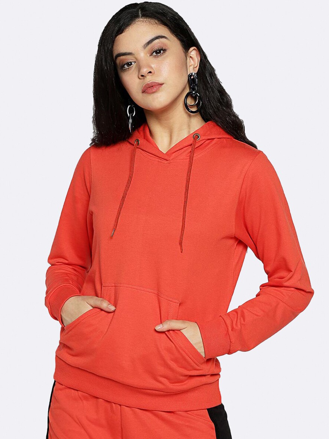 

Bewakoof Women Red Sweatshirt