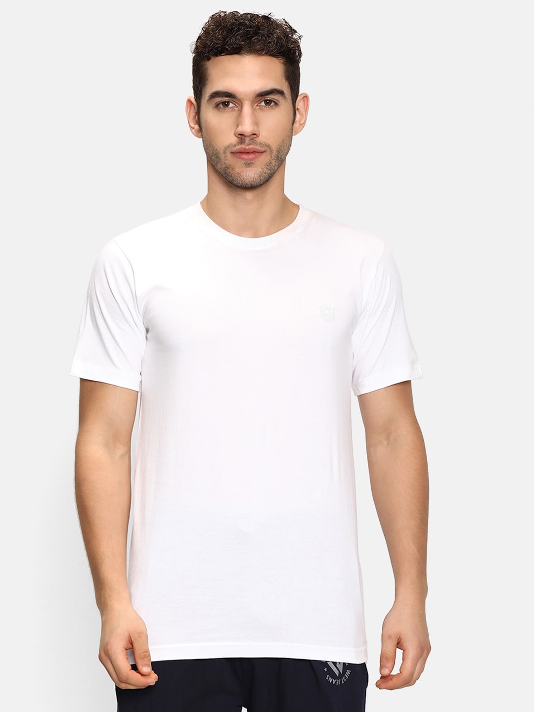 

V2 Value & Variety Men White T-shirt