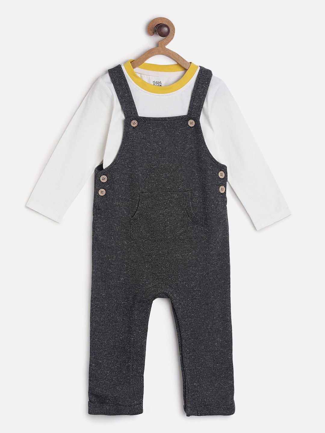 

MINI KLUB Boys Black & White T-shirt with Trousers
