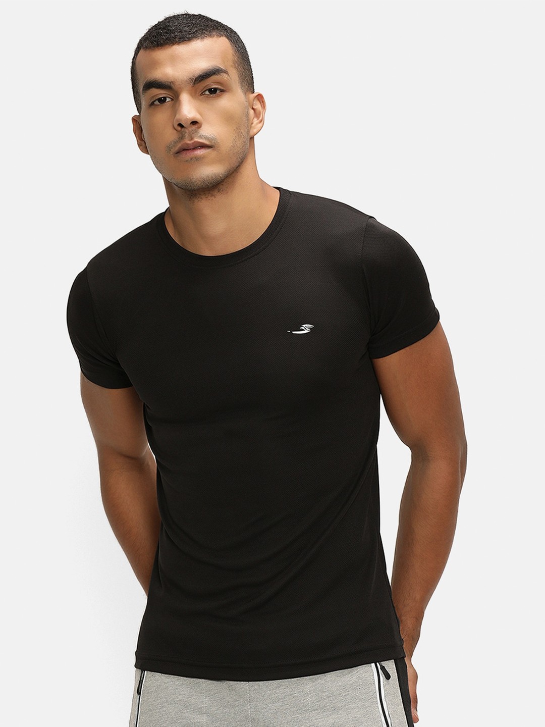 

V2 Value & Variety Men Black T-shirt