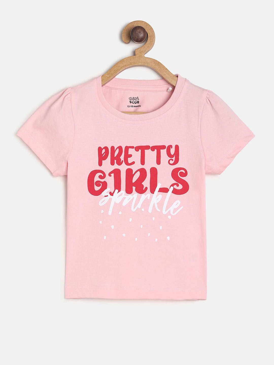 

MINI KLUB Pink Printed Top