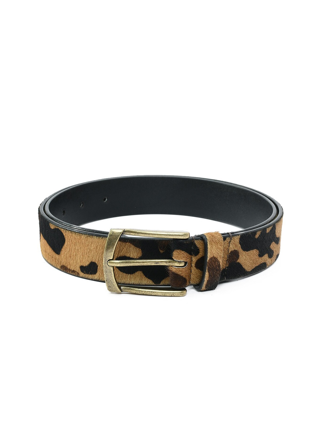Aditi Wasan Women Brown Textured Leather Belt