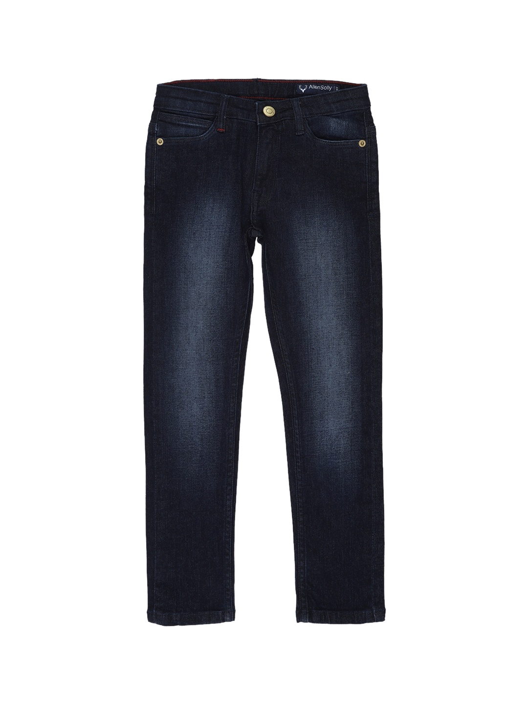 

Allen Solly Junior Boys Navy Blue Skinny Fit Light Fade Jeans
