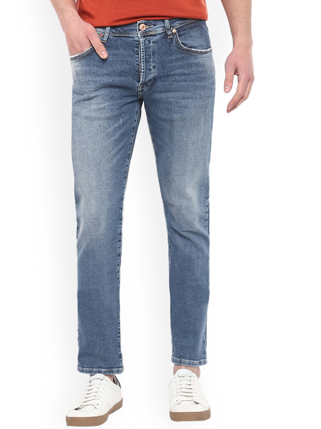 

LTB Men Blue Straight Fit Heavy Fade Jeans