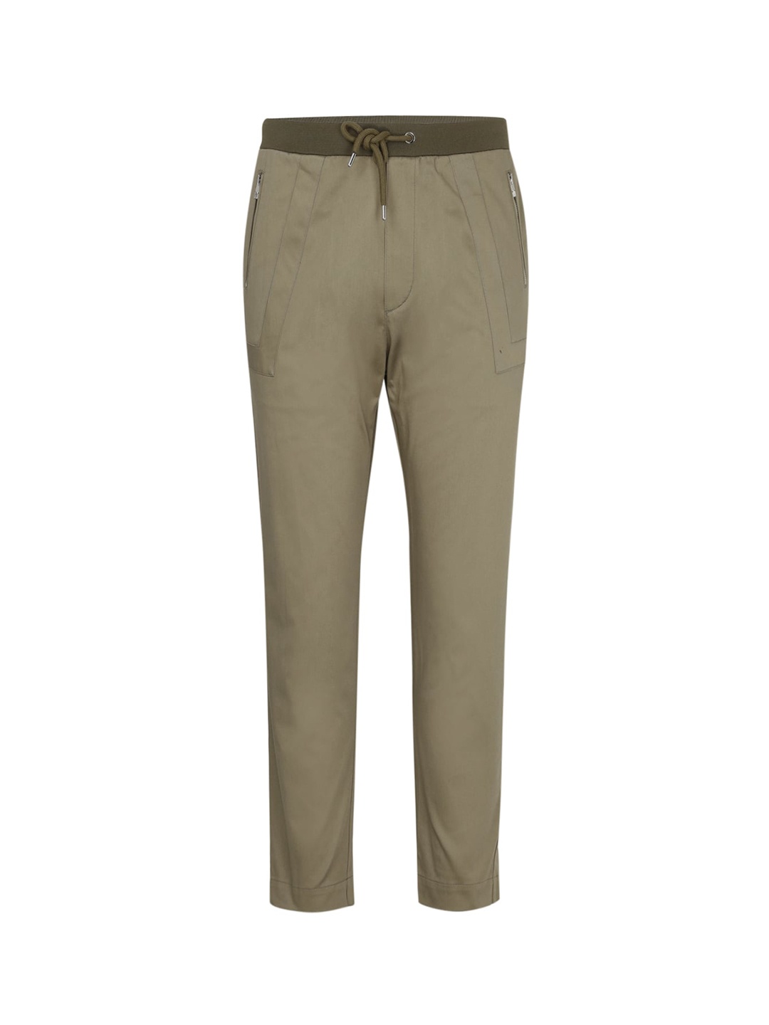 

LH URBAN Men Beige Regular Trousers