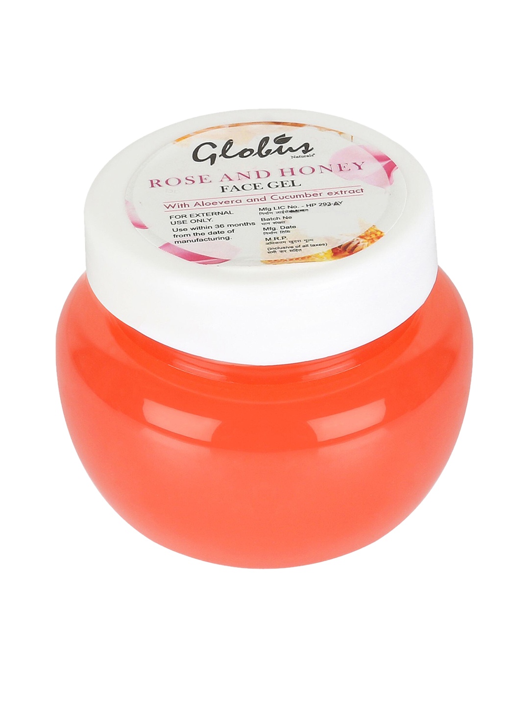 

Globus Naturals Rose & Honey Face Gel 100g, Pink