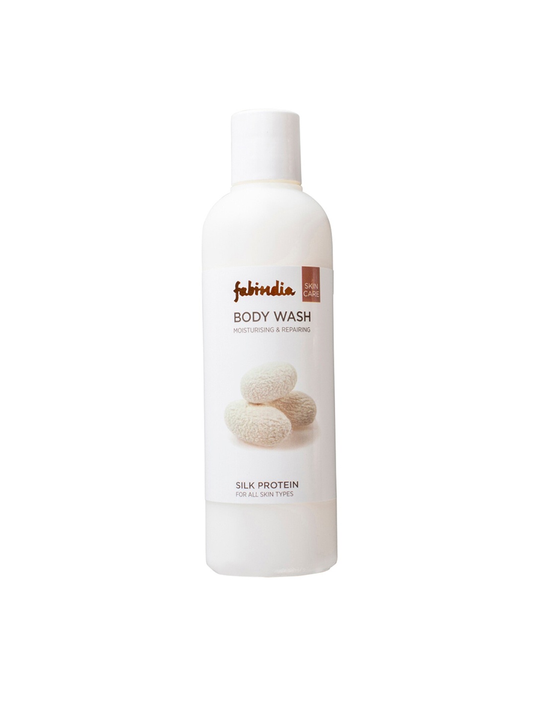 

Fabindia Silk Nourishing Body Wash - 250 ml, White