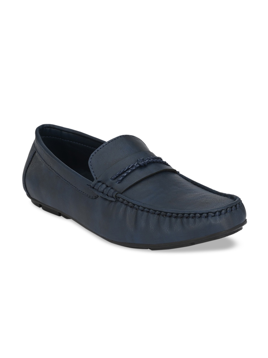 

Mast & Harbour Men Navy Blue Loafers