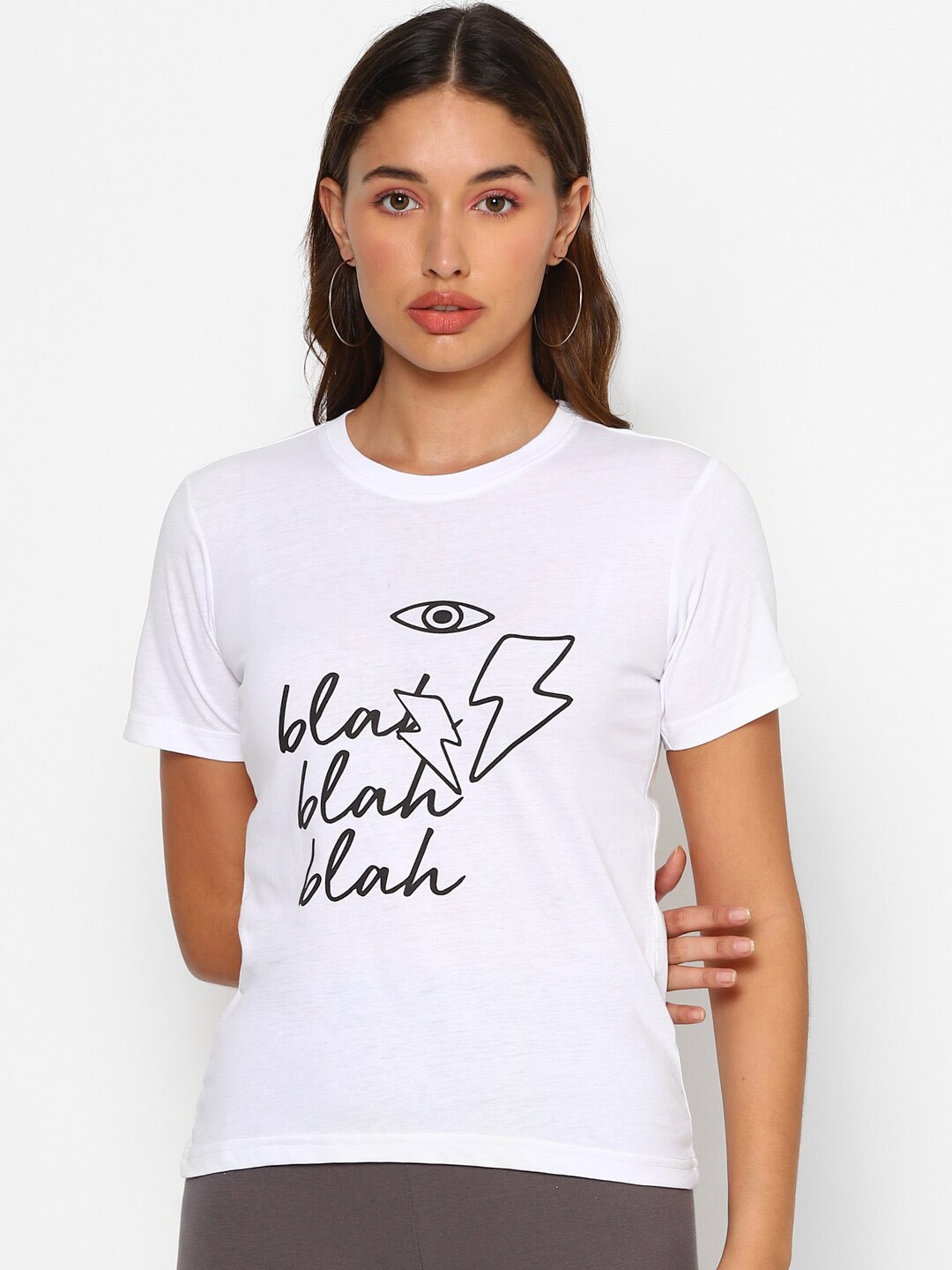

FOREVER 21 White Regular Top