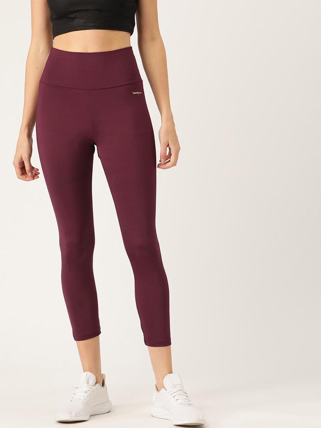 

Sweet Dreams Women Maroon Solid Sports Tights