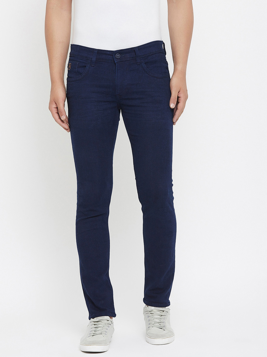 

American Archer Men Blue Skinny Fit Low-Rise Jeans