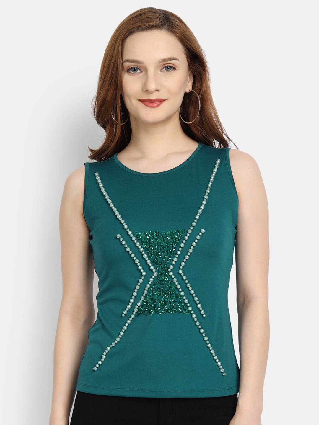 LY2 Teal Regular Top