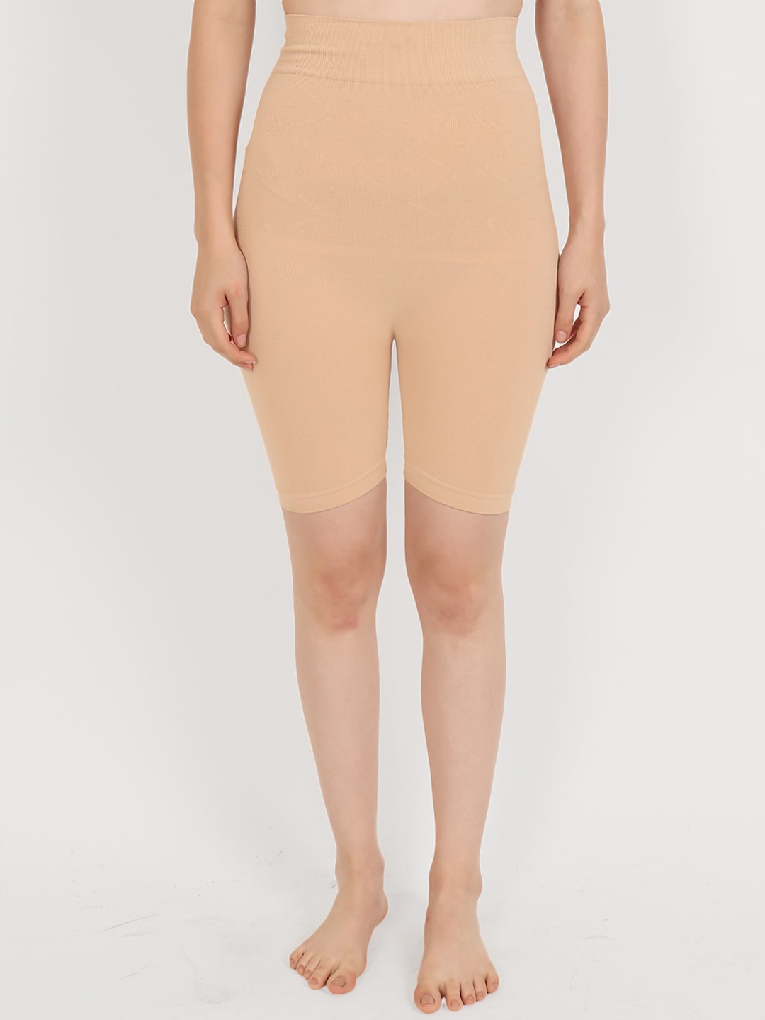 

Beau Design Women Beige Solid Tummy & Thigh Shapewear