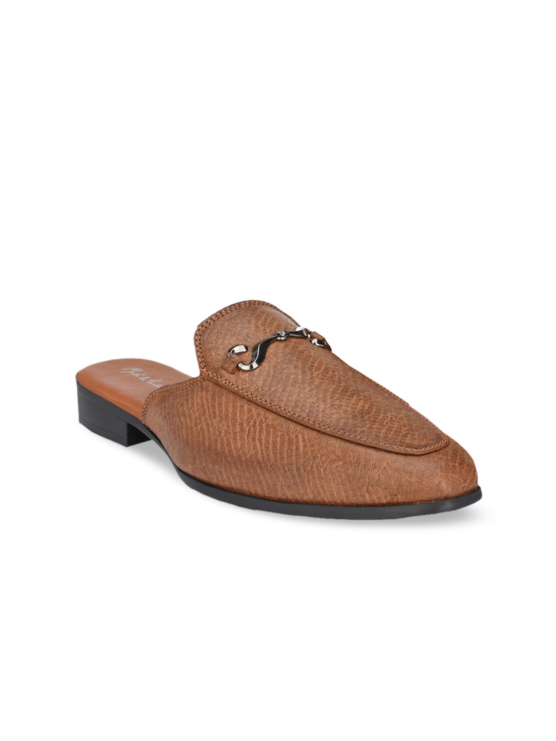 

Mast & Harbour Men Tan Perforations Loafers