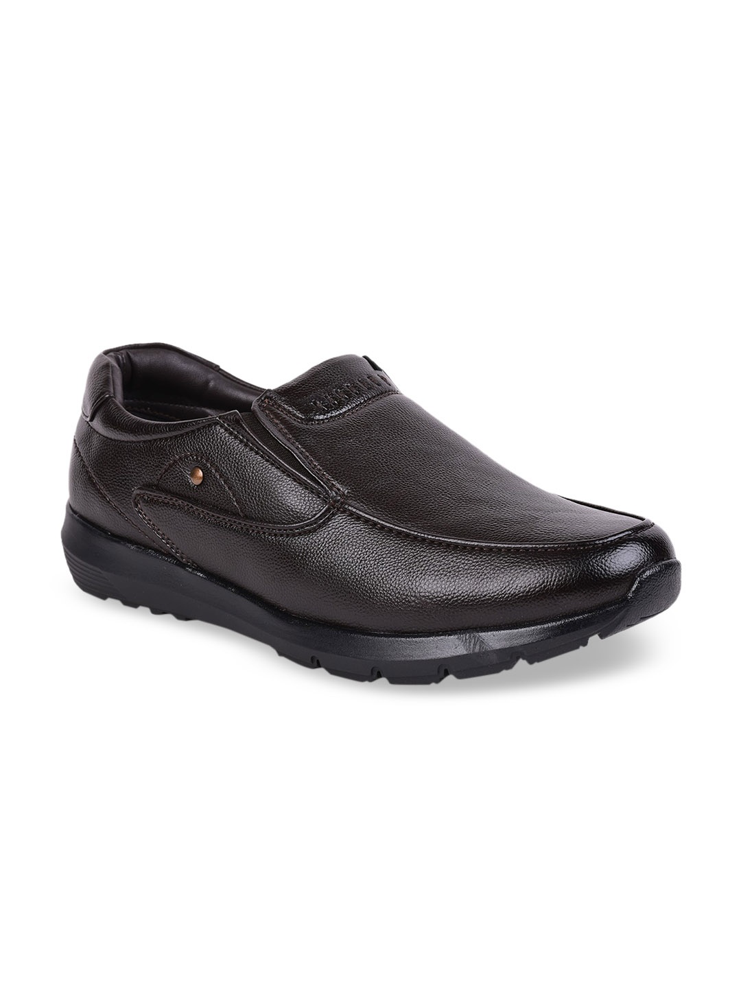 

Liberty Men Brown Solid Formal Loafers