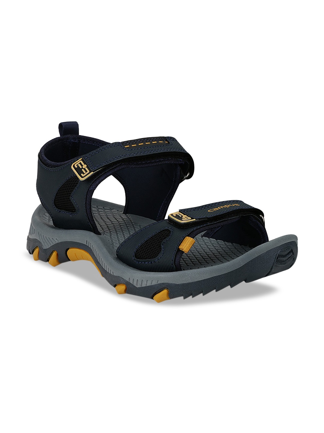 

Campus GC-2201 Men Velcro Sandals, Navy blue