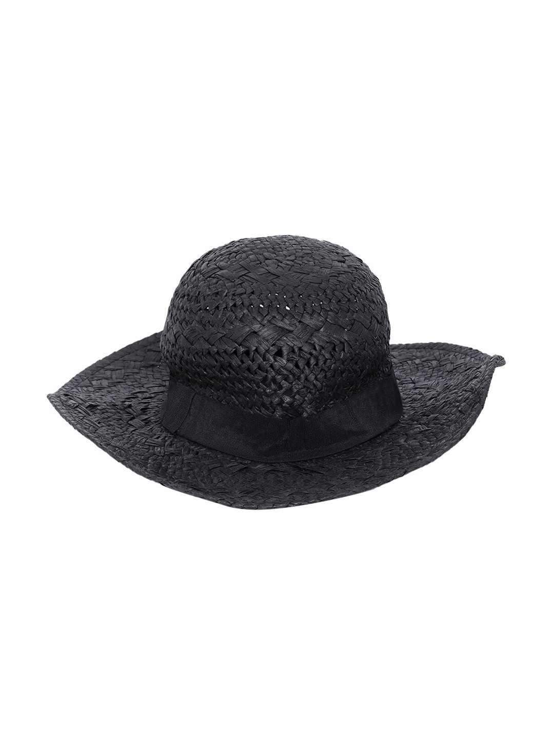 

Antony Morato Men Black Self Design Sun Hat