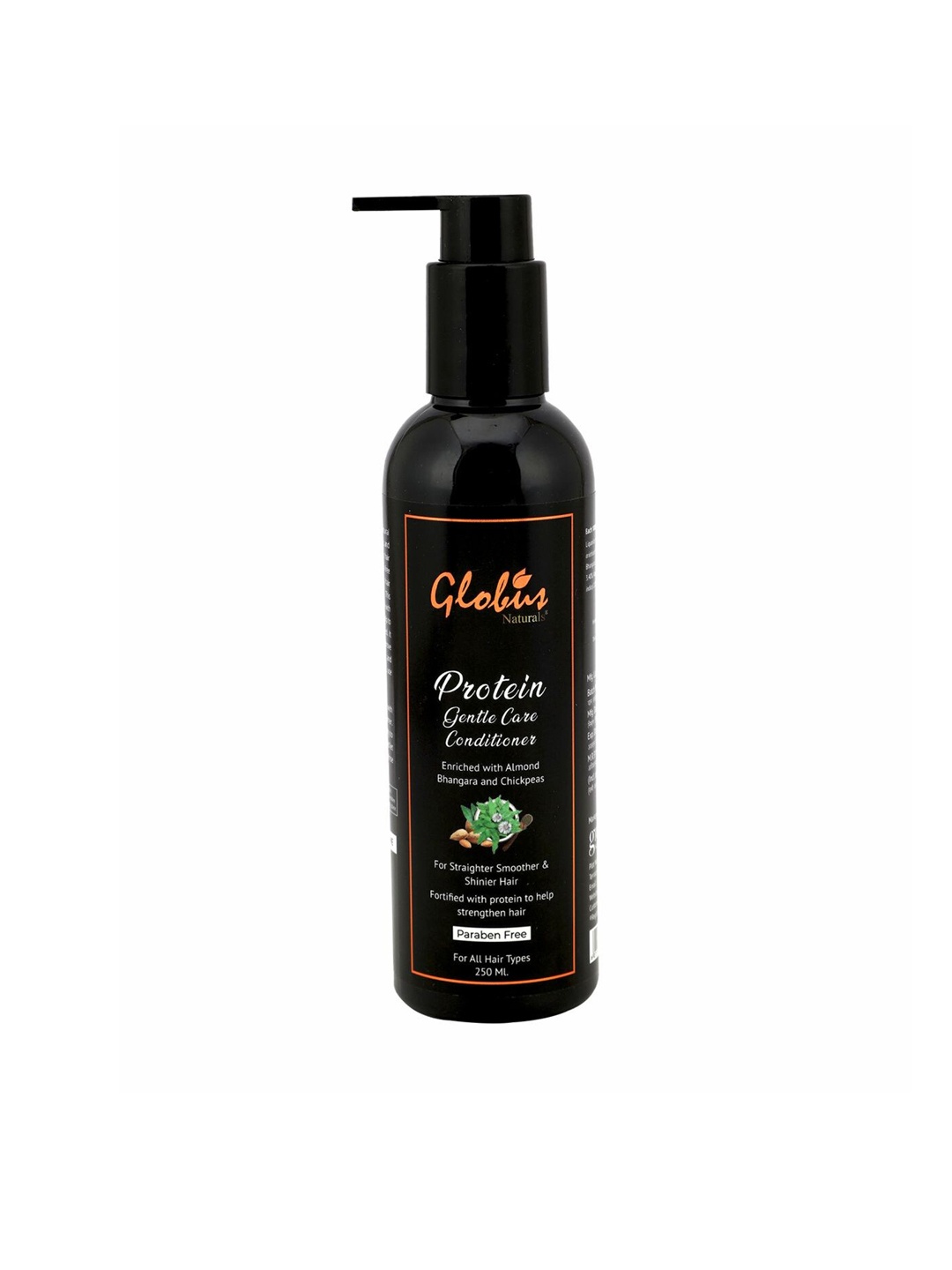 Globus Naturals Protein Gentle Care Hair Growth Conditioner 250 ml, Black