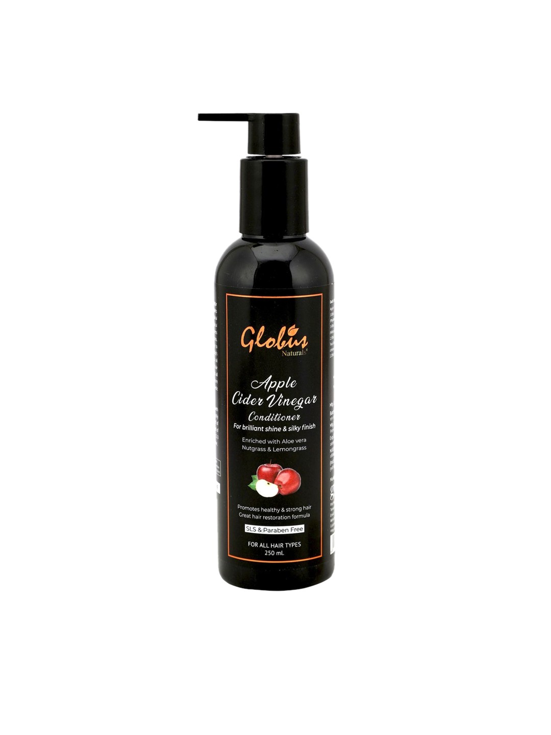 

Globus Naturals Apple Cider Vinegar Conditioner 250 ml, Black