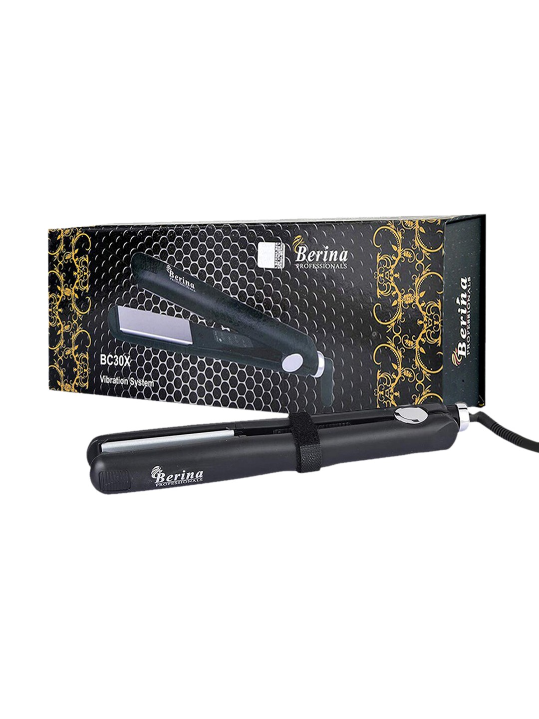 

Berina Vibration Hair Straightening Iron BC-30X, Black