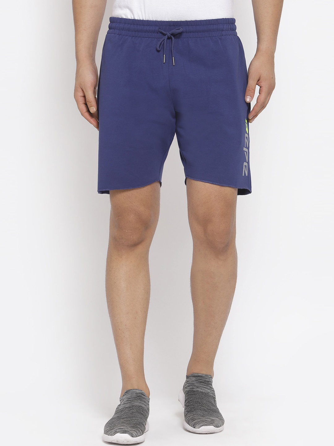 Pepe Jeans Men Navy Blue Mid-Rise Sports Shorts