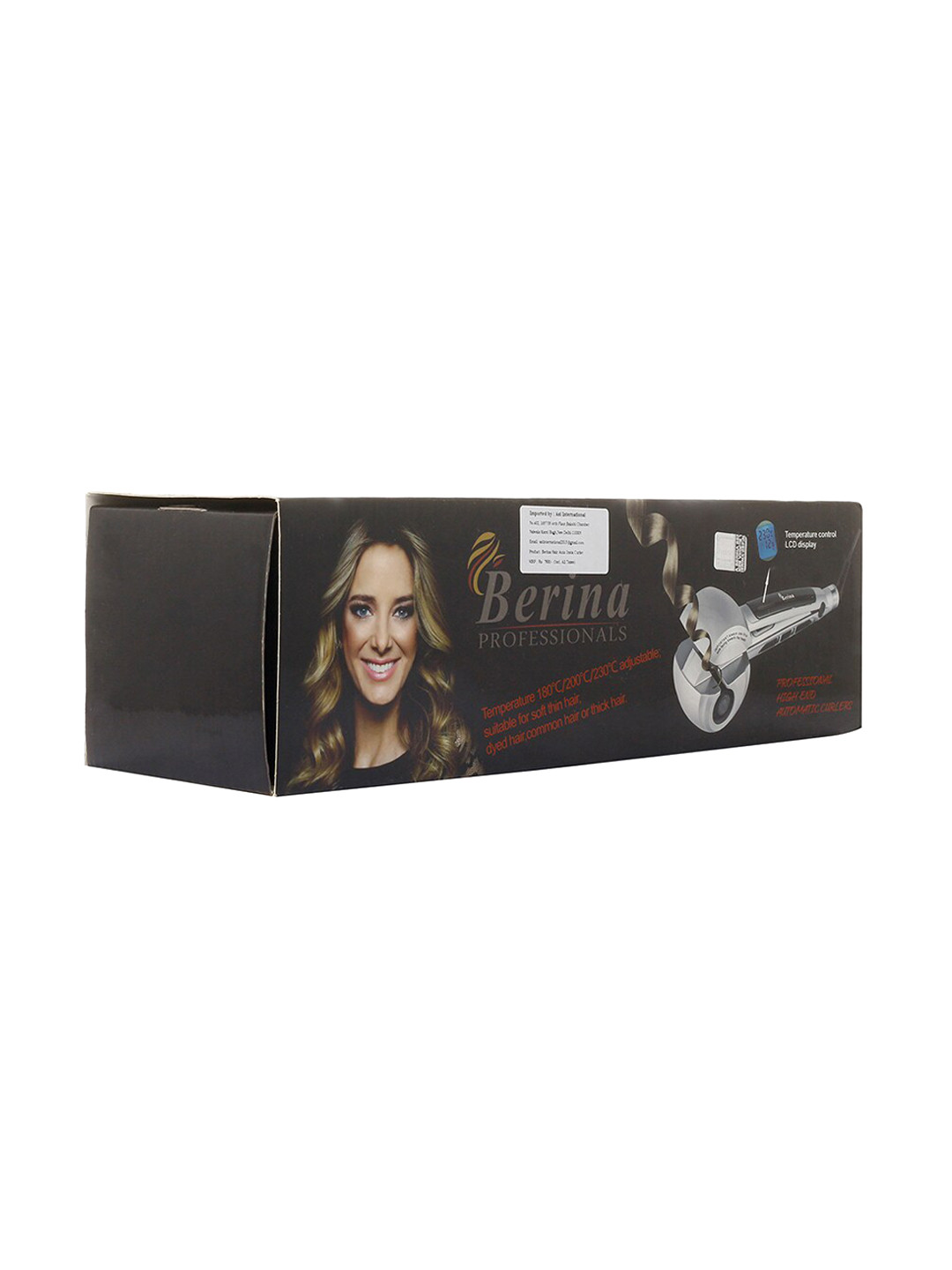 

Berina Black Hair Auto Insta Curler BC-6652 BC-6652