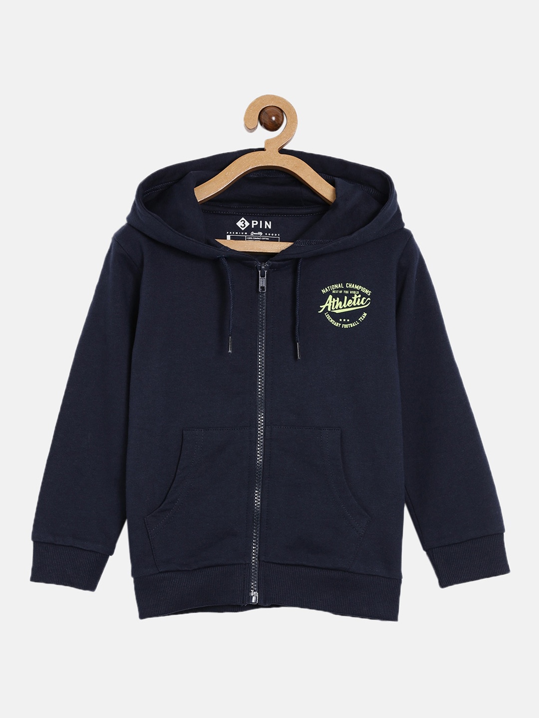 

3PIN Boys Navy Blue Hooded Sweatshirt