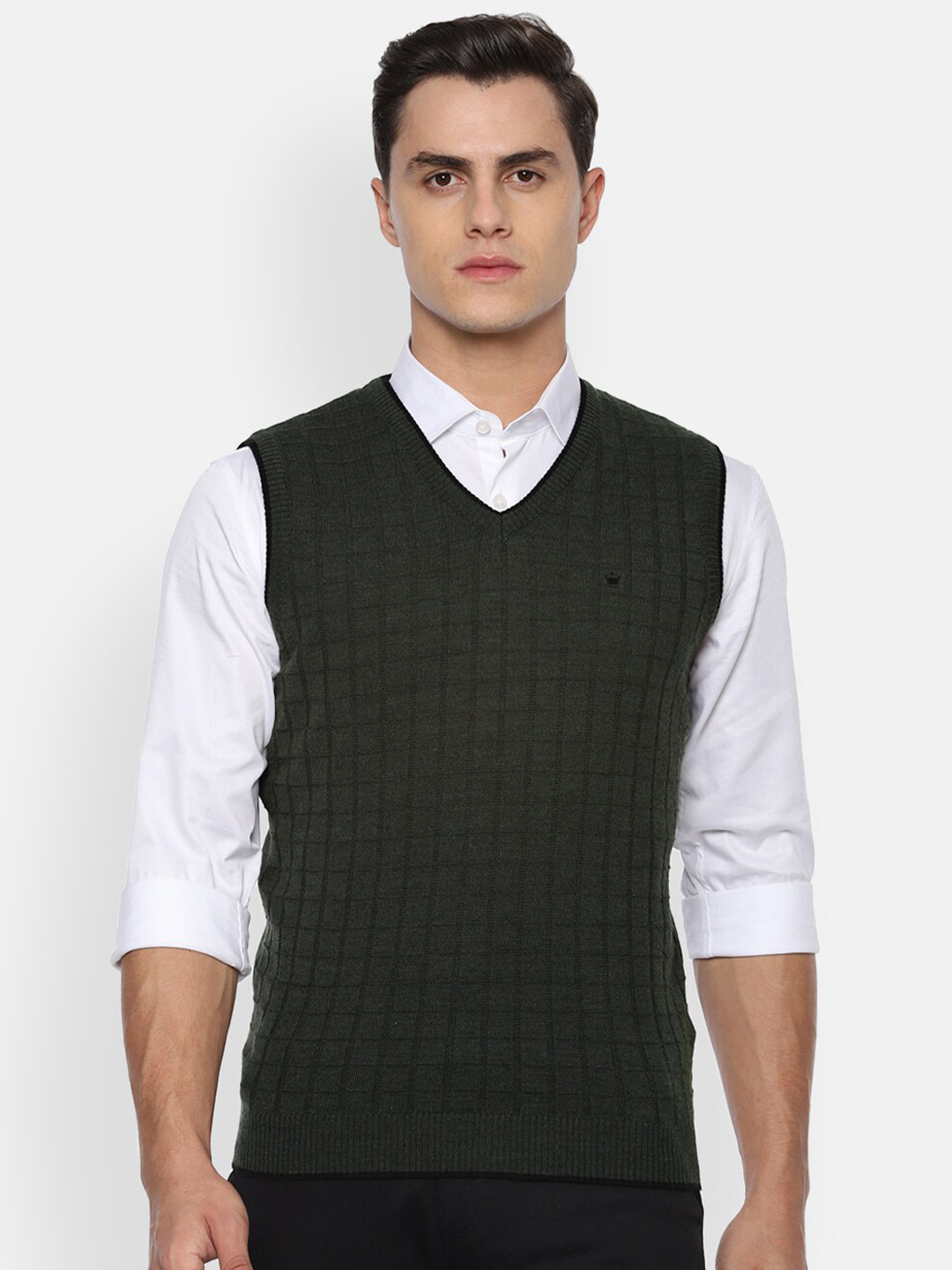 

Louis Philippe Men Black Pullover