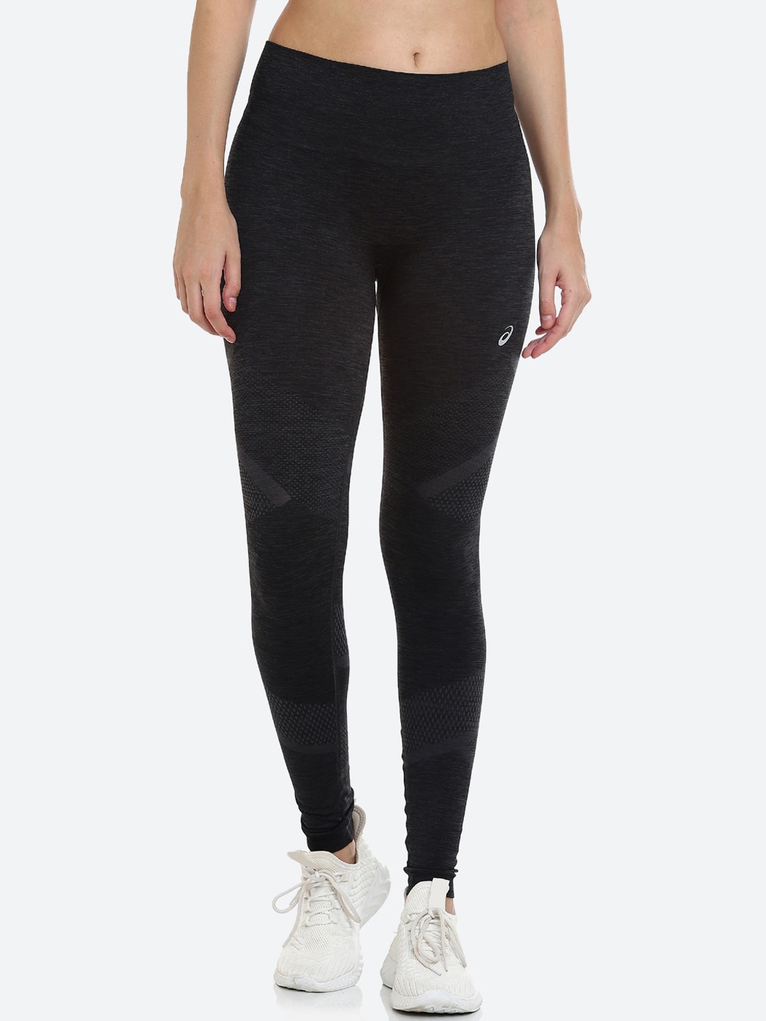 

ASICS Women Black Solid Seamless Running Tights